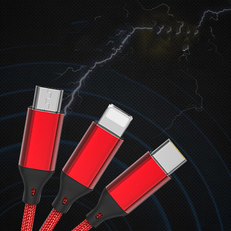 One for three charging cable data cable One for three charging cable data cable